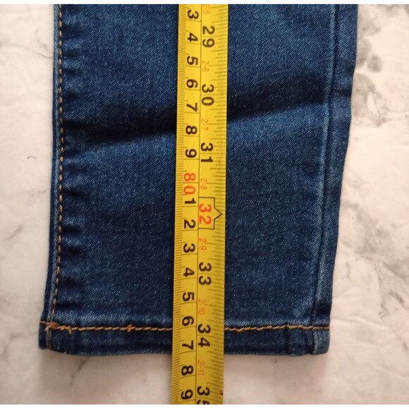 NWT DKNY Dark Wash Stretch Denim Skinny Jeans Size 12 - Picture 8 of 8